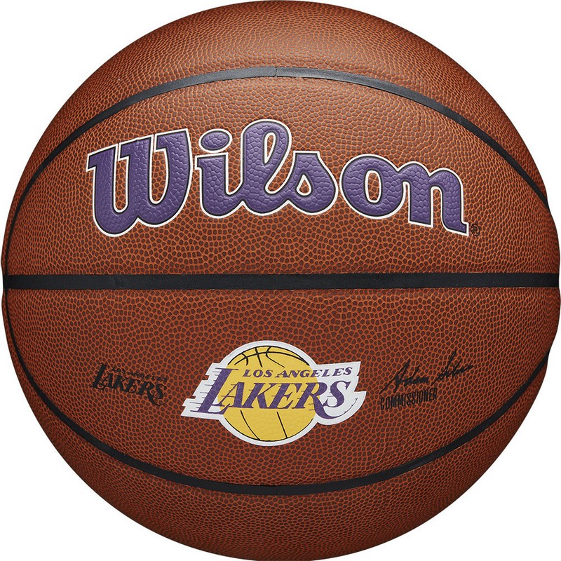 Купить Мяч баскетбольный Wilson NBA LA Lakers WTB3100XBLAL р.7,