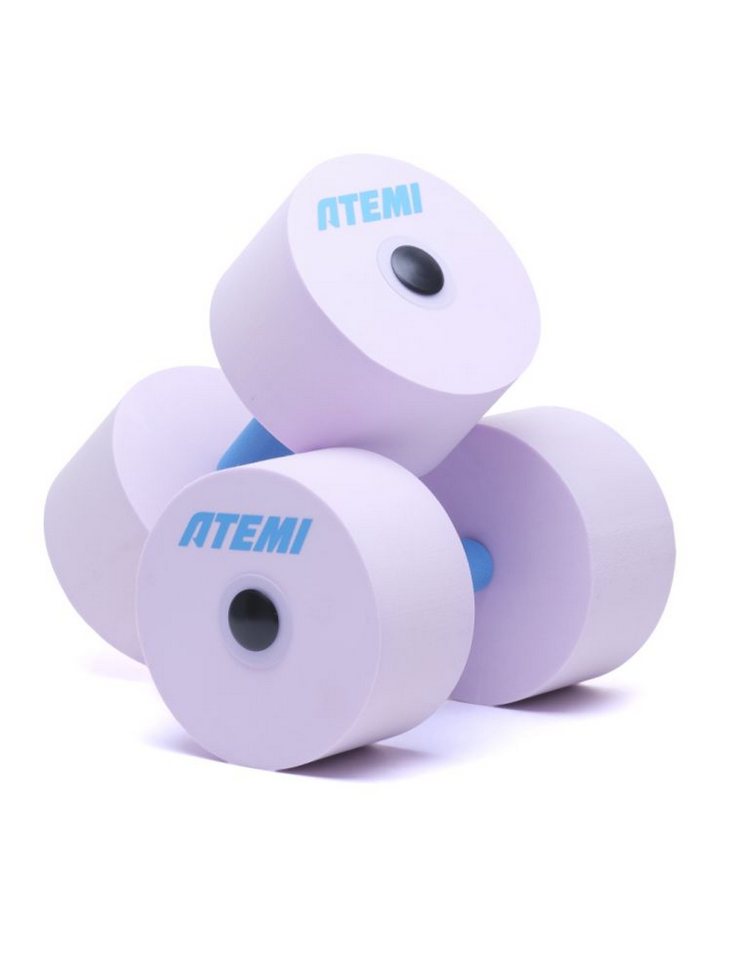 

Гантели для аквааэробики 27x15см Atemi Aqua Dumbbells, сиреневый