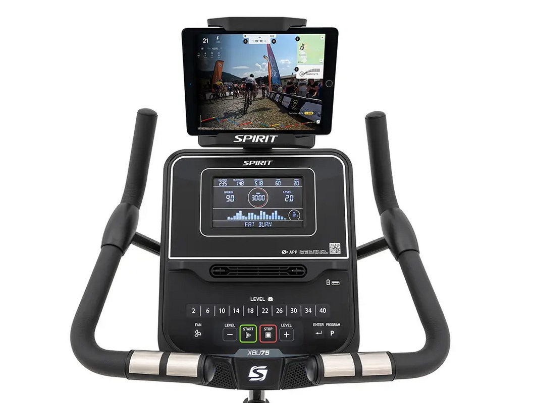 Велотренажер Spirit Fitness XBU75 Black 1056_800
