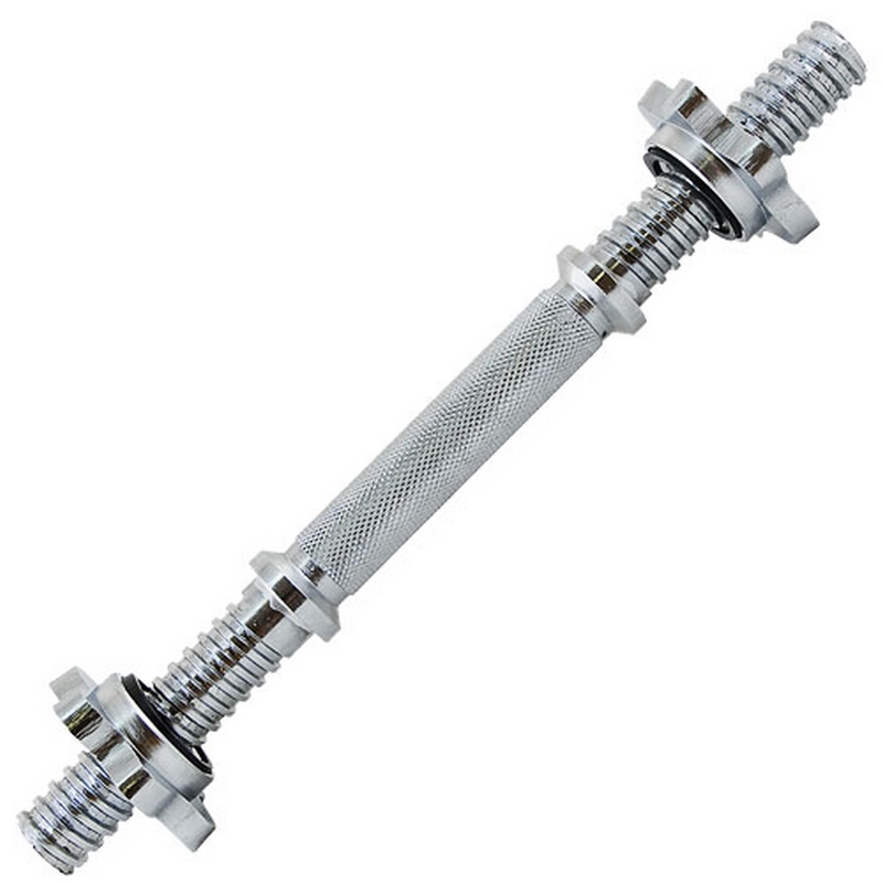 

Гриф гантельный, длина 35 см Torres PL5030 серебристый металлик