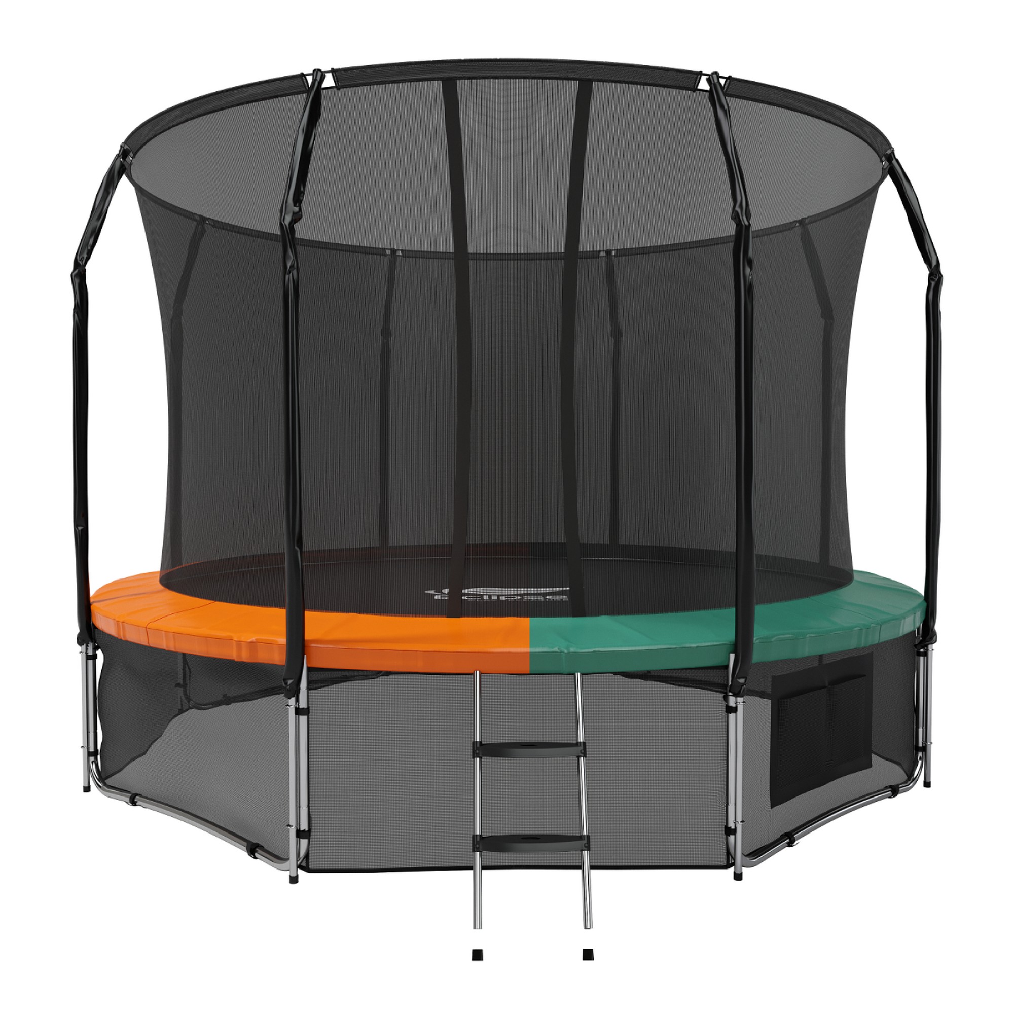 

Батут с защитной сеткой Eclipse Space Twin Green/Orange 14FT