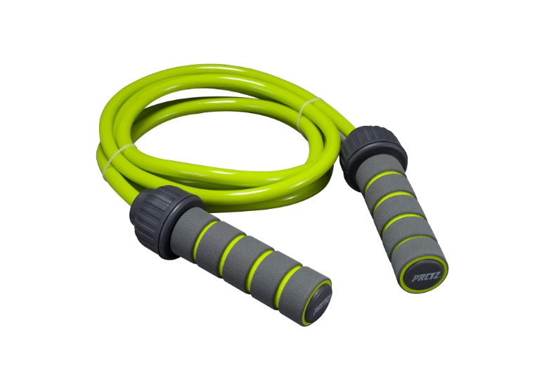 фото Скакалка утяжеленная prctz weighted jump rope, 0.45 кг pf2360