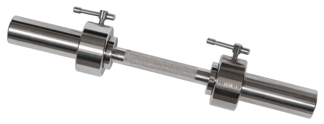 Гриф гантельный D50, L530 MB Barbell стопорный MB-BarM50-530L