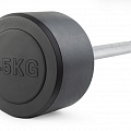 Штанга неразборная обрезиненная 45 кг. Прямой гриф VictoryFit VF-DX4450 120_120