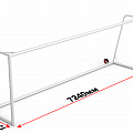 Ворота футбольные с противовесом Glav 15.106 шт 120_120