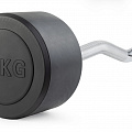 Штанга неразборная обрезиненная 45 кг. Изогнутый гриф VictoryFit VF-DX5450 120_120
