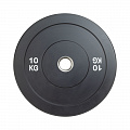 Диск бамперный 51мм, обрезиненный 10кг VictoryFit VF-D51100 120_120