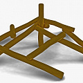 Комплекс для лазания Пирамида Hercules 32815 120_120