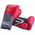 Перчатки тренировочные Everlast Pro Style Elite 2108E, 8oz, к/з, красный 120_120