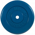 Диск обрезиненный d31мм MB Barbell MB-PltC31-20 20 кг синий 120_120