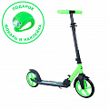 Самокат 200мм Justenergy JE-SA200-50 green (фонарь и наклейка в подарок) 120_120