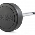 Штанга неразборная обрезиненная 25 кг. Прямой гриф VictoryFit VF-DX4250 120_120