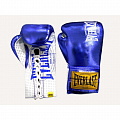 Боксерские перчатки Everlast боевые 1910 Classic 10oz синий P00001903 120_120