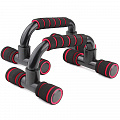 Упоры для отжиманий (пара) Start Up ЕСЕ 04 black\red 120_120