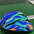 Набор (шлем, защита) Alpha Caprice JE-HP-B880 blue-green 120_120