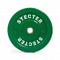 Диск тренировочный Stecter D50 мм 10 кг (зеленый) 2192 120_120