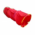 Тоннель детский игровой круглый 2 м с обручами Ellada М455Д 120_120
