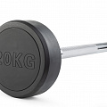 Штанга неразборная обрезиненная 20 кг. Прямой гриф VictoryFit VF-DX4200 120_120