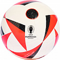 Мяч футбольный Adidas Euro24 Club IN9372, р.5, ТПУ, 12 пан., маш.сш., бело-красно-черный 120_120