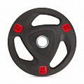 Диск 51мм обрезиненный с 3-мя хватами 15кг VictoryFit VF-ST51150 120_120