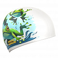 Силиконовая шапочка Mad Wave Frogs HQ M0554 08 0 00W Белый 120_120