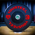 Диск 25кг YouSteel Training PRO черный 120_120