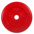 Диск обрезиненный d51мм MB Barbell MB-PltC51-25 25кг красный 120_120