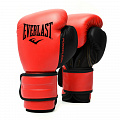 Боксерские перчатки тренировочные Everlast Powerlock PU 2 10oz красн. P00002309 120_120
