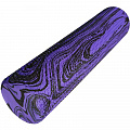 Ролик для йоги Sportex и пилатеса 90x15cm (ЭВА) (фиолетовый гранит) RY90-6 D34204 120_120