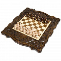 Шахматы + нарды Haleyan резные Корона 40 kh118 120_120