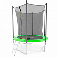 Батут DFC Trampoline Stock JUMP4FUN, с внутренней защитной сеткой TRA22FUJ4F-603 салатовый 120_120