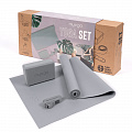 Набор для йоги Myga Yoga Starter Set RY1502 серый 120_120