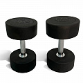 Гантель круглая обрезиненная 17,5кг UnixFit PRO DBRND17_5PBK 120_120