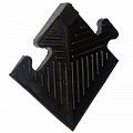 Уголок резиновый для коврика MB Barbell MB-MatB-Cor20 черный 120_120