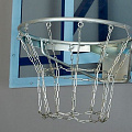 Кольцо баскетбольное Avix с цепью оцинкованное 2.06.1 120_120