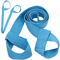 Ремень-стяжка универсальная для йога ковриков и валиков Sportex B31604 (голубой) 120_120