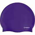 Шапочка для плавания Torres Flat, силикон SW-12201PL фиолетовый 120_120