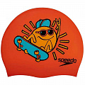 Шапочка для плавания детская Speedo Boom Silicone Cap Jr 8-0838615955 оранжевый 120_120