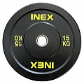 Бампированный диск 15кг Inex Hi-Temp TF-P4001-15 черный-желтый 120_120