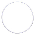 Обруч гимнастический ЭНСО пластиковый d85см MR-OPl850 белый, под обмотку (продажа по 5шт) цена за шт 120_120